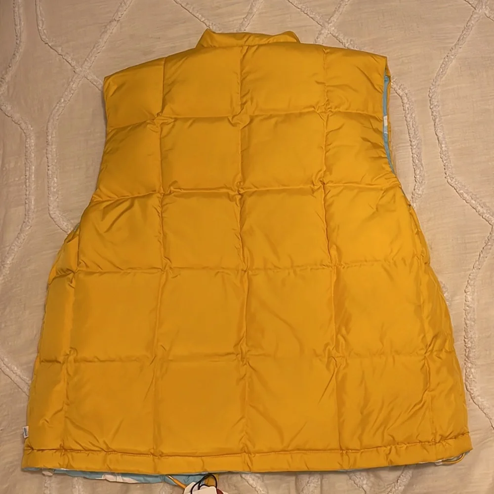 Levi's x Simpsons Reversible Puffer Duckdown Vest Size M - Picture 5 of 6